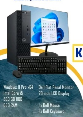 Dell desktop computer set
