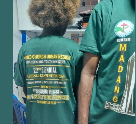 Custom printed T-shirts produced by Madang Office Solutions